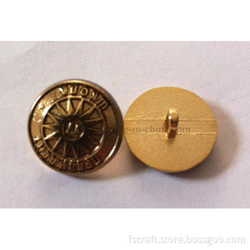 New Design Cuff Links Cuff Button Gold Cufflinks